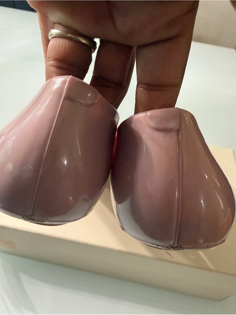 kate spade Pink Floral Jelly Ballet Flats 9 - Picture 7 of 8